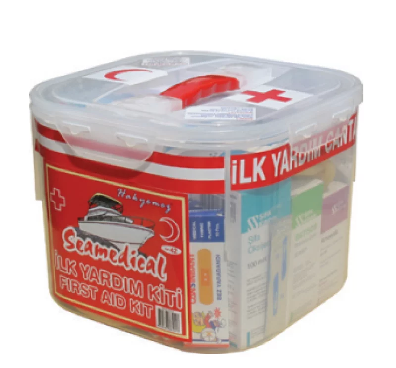 İLK Yardim Kutusu GEMİ İÇİN Kare Kutu