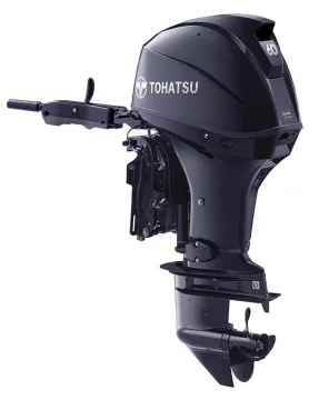 Tohatsu Motor MFS 60 Awetl Beyaz - 1