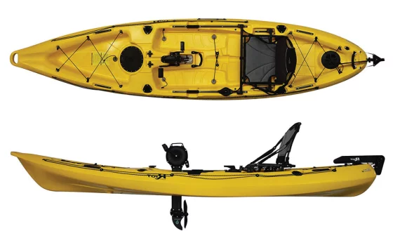 Seaflo Tek Ki̇şi̇li̇k Pedalli Kano Sari