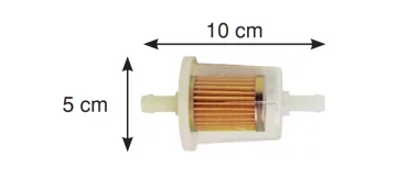 Gasoline Fuel Filter for 3/8 Hose - 1