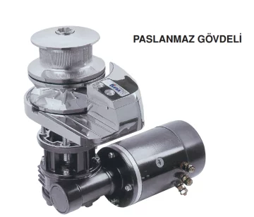 BADA Chain Windlass 1500 W-12 V with Light 8 MM Chain - 1