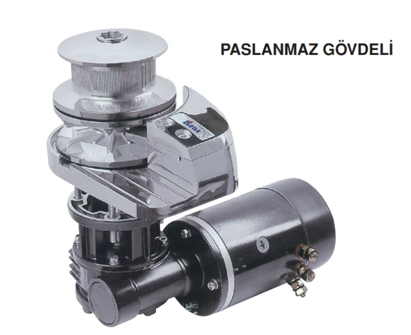 BADA Windlass 1500 W-24 V with Light 8 MM Chain