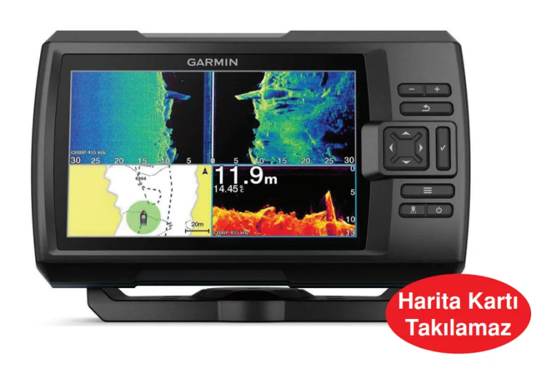 Garmin Balik Bulucu + GPS Striker Vivid 7 CV