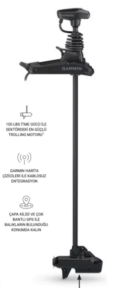 Garmi̇n Kraken Sanal Çipa Si̇yah 75"  (190 Cm)