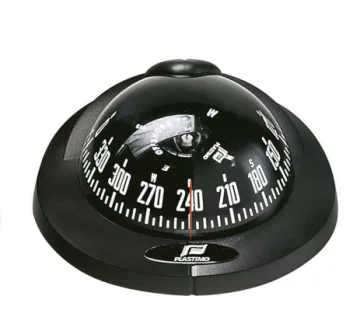 Plastimo Offshore 75 Black Flush Mount Compass - 1