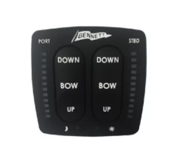 Bennet TRİM Göstergeli̇ Swi̇tch Tek İstasyon - 1