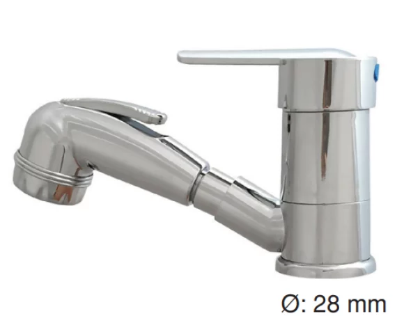 Comet Parma Hortumlu Musluk Sicak-soğuk S2815.20.21