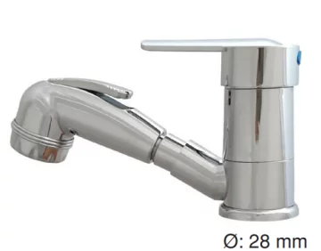 Comet Parma Hortumlu Musluk Sicak-soğuk S2815.20.21 - 1