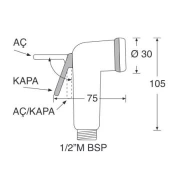 Shower Head Barka D31 - 2