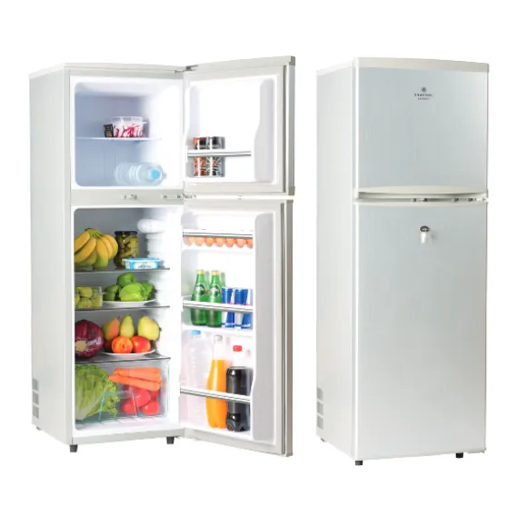 Evacool Marine Refrigerator 225 LT 12-24 V Double Door Black