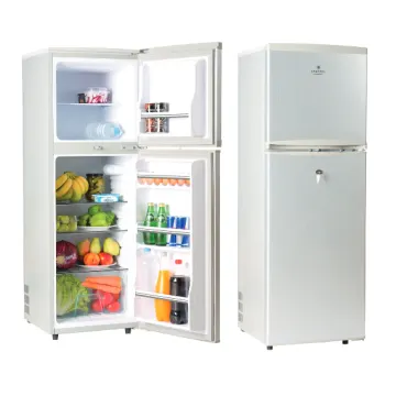 Evacool Marine Refrigerator 225 LT 12-24 V Double Door Black - 1