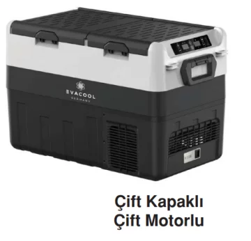 Evacool Mari̇n Buzdolabi Üstten Çi̇ftkapakli 55 LT - 1