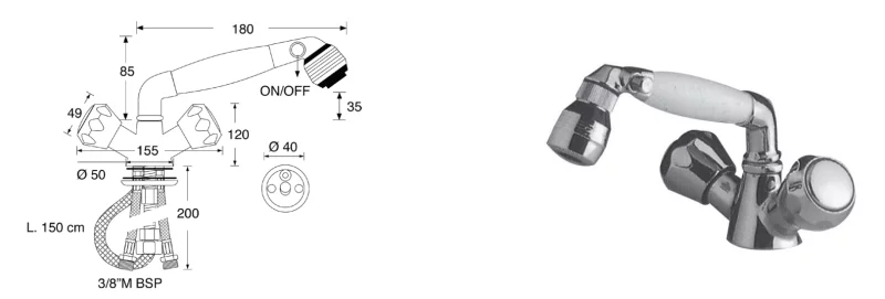 Musluk Sicak-soğuk Barka-md3911