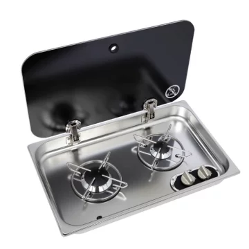 NAVY LOAD Double Stove with Glass Lid - 1