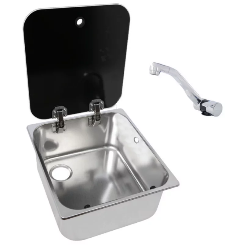 NAVY LOAD Cam Kapakli Musluklu EVYE