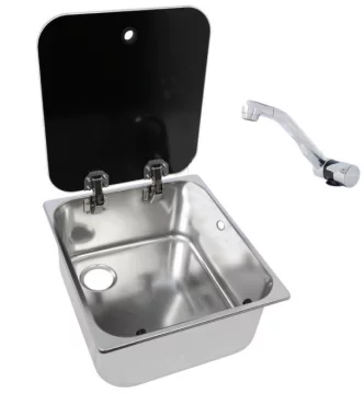 NAVY LOAD Cam Kapakli Musluklu EVYE - 1