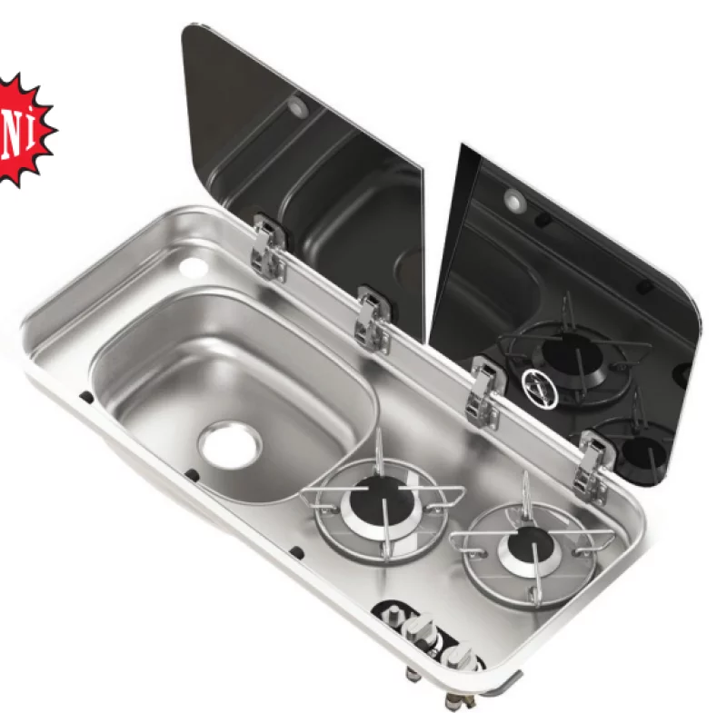 NAVY LOAD Tek Cam Kapakli Tek Ocakli Ve Sol EVYE