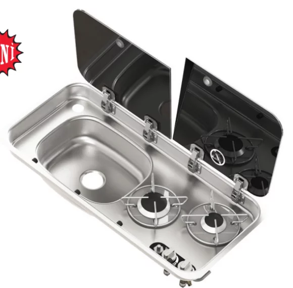 NAVY LOAD Tek Cam Kapakli Tek Ocakli Ve Sol EVYE