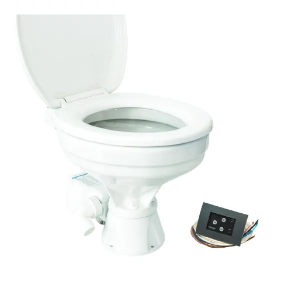 Matromarine Electric Silent Toilet Large Bowl 12 V