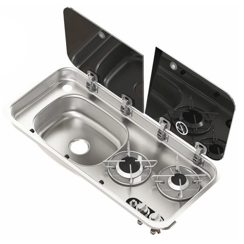 NAVY LOAD Tek Cam Kapakli Tek Ocakli Ve Sağ EVYE