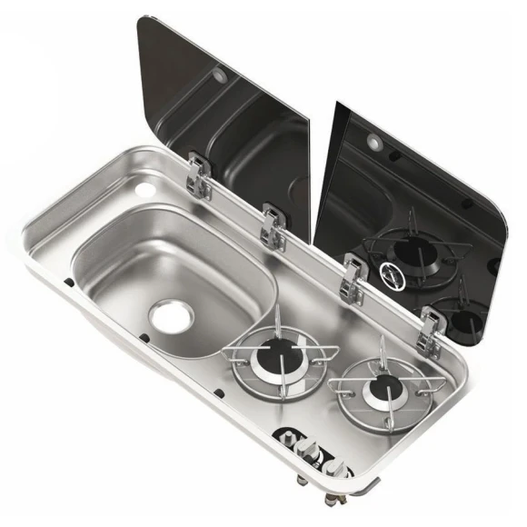 NAVY LOAD Tek Cam Kapakli Tek Ocakli Ve Sağ EVYE