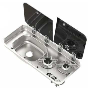 NAVY LOAD Tek Cam Kapakli Tek Ocakli Ve Sağ EVYE - 1