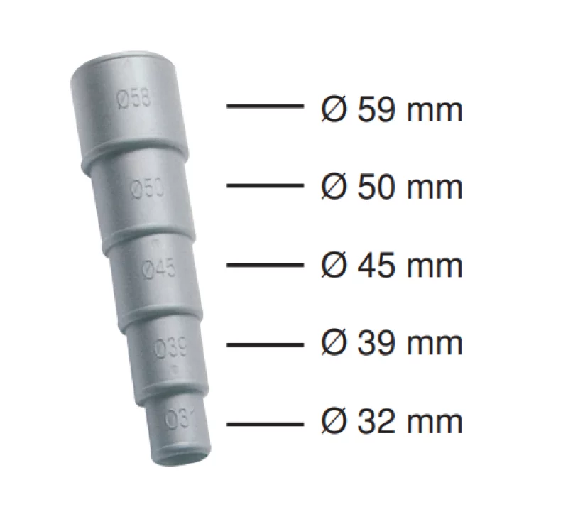 Can Hortum Konnektörü 32-59 MM