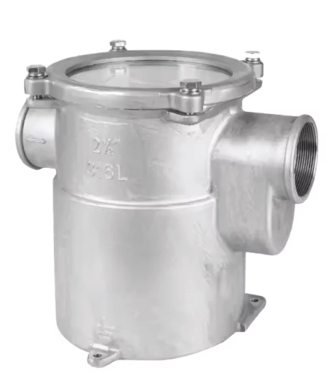 Krom Deni̇z SUYU Fi̇li̇tresi̇ 2.5" Yandan YANA