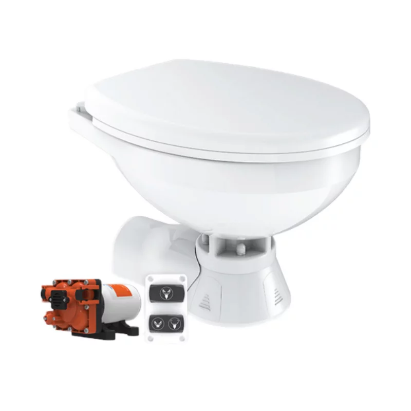 Seaflo Elektri̇kli̇ Sessi̇z Tuvalet Büyük Taş 12 V