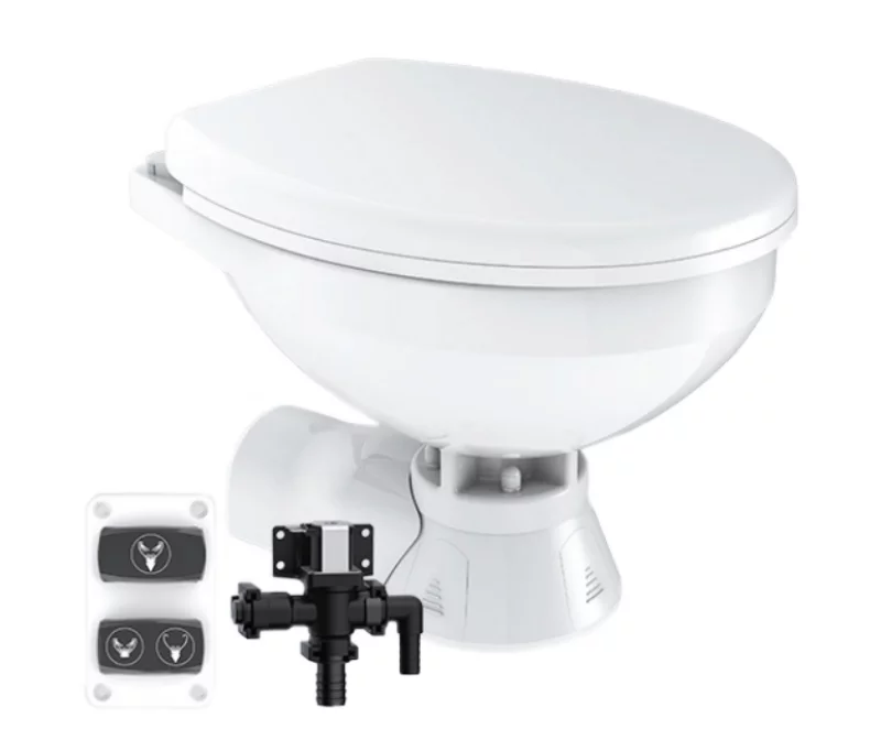 Seaflo Elektri̇kli̇ Sessi̇z Tuvalet Büyük Taş 12 V