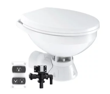 Seaflo Elektri̇kli̇ Sessi̇z Tuvalet Büyük Taş 12 V - 1
