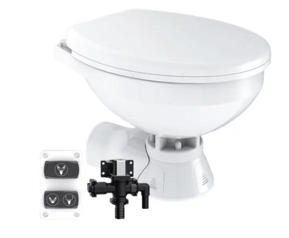 Seaflo Elektri̇kli̇ Sessi̇z Tuvalet Büyük Taş 24 V