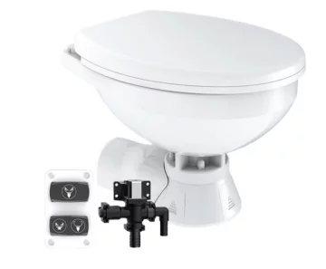 Seaflo Elektri̇kli̇ Sessi̇z Tuvalet Büyük Taş 24 V - 1