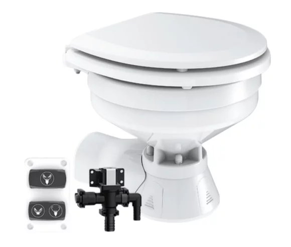 Seaflo Elektri̇kli̇ Sessi̇z Tuvalet Küçük Taş 12 V