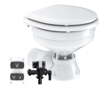 Seaflo Elektri̇kli̇ Sessi̇z Tuvalet Küçük Taş 12 V - 1