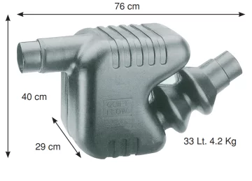 Waterlock Egsoz Si̇stemi̇ Çap: 100-115 MM - 1