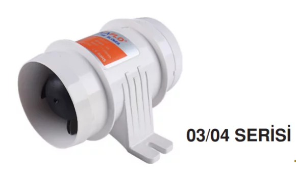 Seaflo Blower 100 MM 24 V 03/04 Seri̇si̇