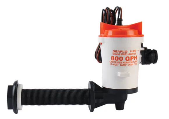 Seaflo Li̇var Pompasi 800 GPH 90 Derece 12 V
