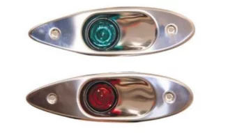 6-10 Mt. Tekneler İçin Gömme Seyi̇r Feneri̇ Krom 316 12 V LED - 1