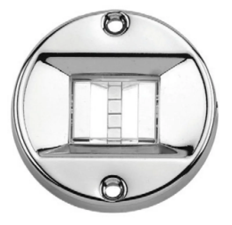6-10 Mt. Tekneler İçin Kiç Feneri̇ Krom Yuvarlak 12 V LED