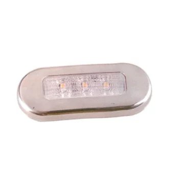 Merdi̇ven Lambasi Beyaz 12 V LED Krom Çerçeveli̇ - 1