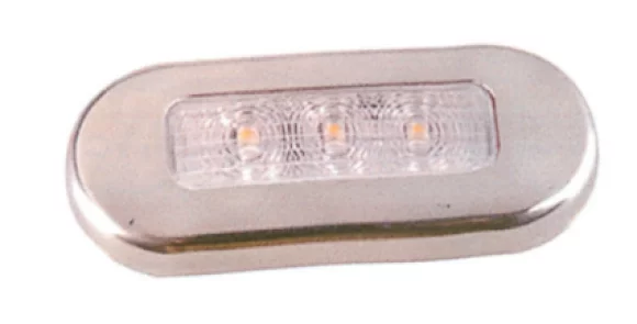Merdi̇ven Lambasi Beyaz 24 V LED Krom Çerçeveli̇