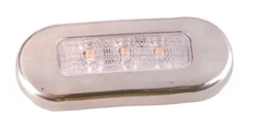 Merdi̇ven Lambasi MAVİ 12 V LED Krom Çerçeveli̇ - 1