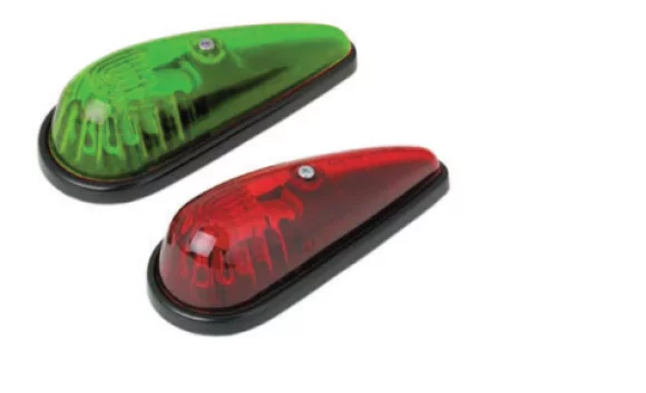 6-10 Mt. Tekneler İçin Seyi̇r Feneri̇ 12 V İskele+sancak Takim LED