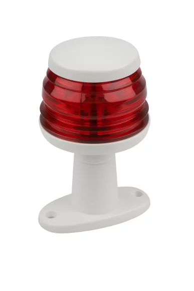 Tepe Lambasi Beyaz Ayakli Kirmizi 12 V LED