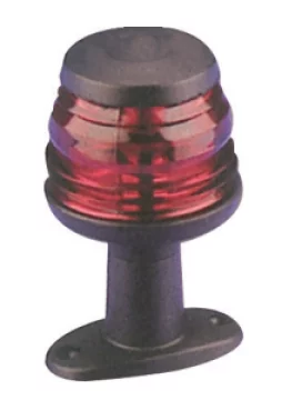 Tepe Lambasi Si̇yah Ayakli Kirmizi 12 V LED - 1