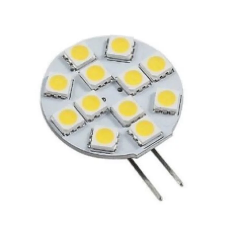 12 Led'li̇ G4 Ampül Yan Gün Işiği 9-30 V