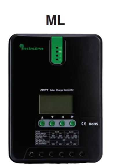 Electrozi̇rve MPPT ML2440 Ekranli