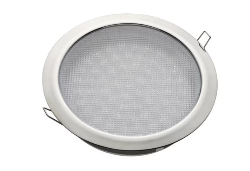 Krom Gömme Spot 24 V Gün Işiği 60 LED Yayli