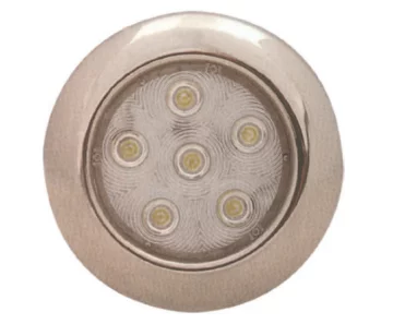 Krom Spot 6 LED 12-24 V Gün Işiği - 1